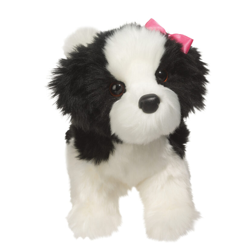 Poofy Shih Tzu Black & White