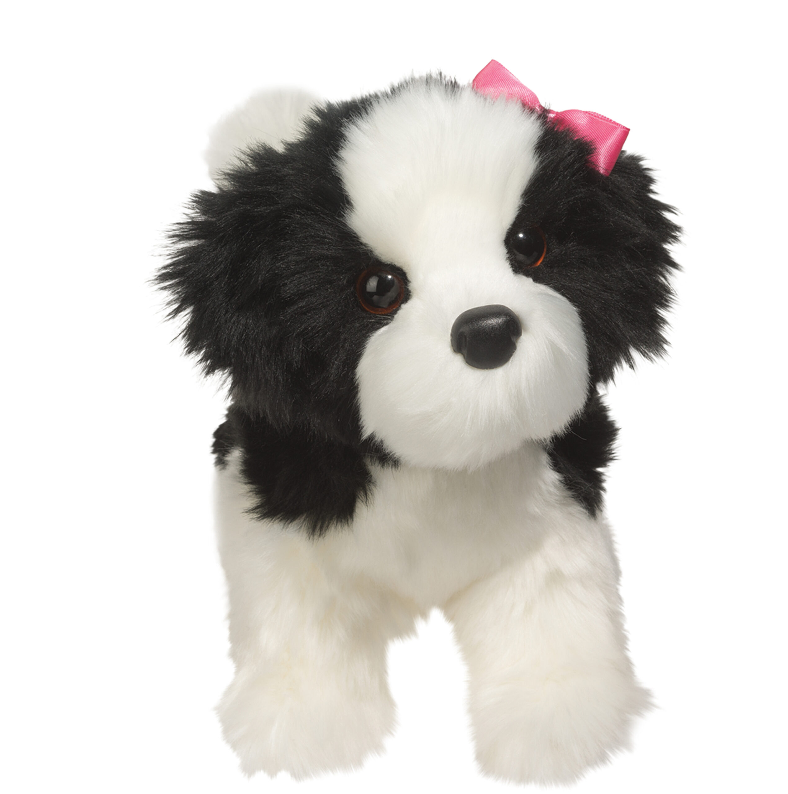 Poofy Shih Tzu Black & White