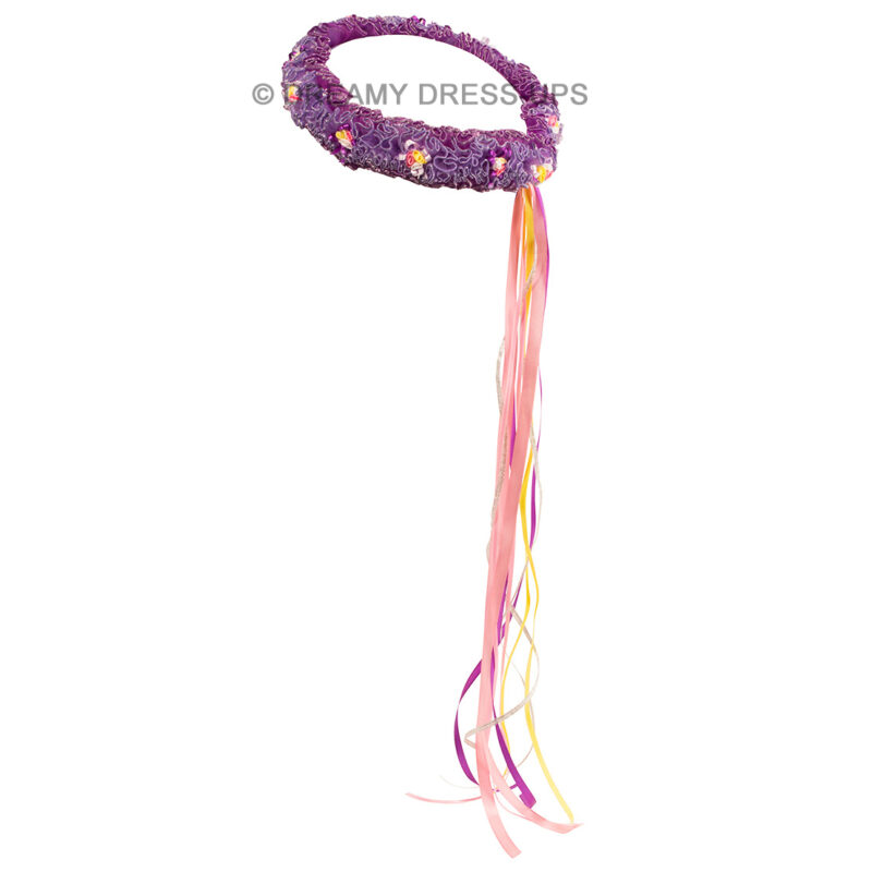 Flower Wrap , Purple