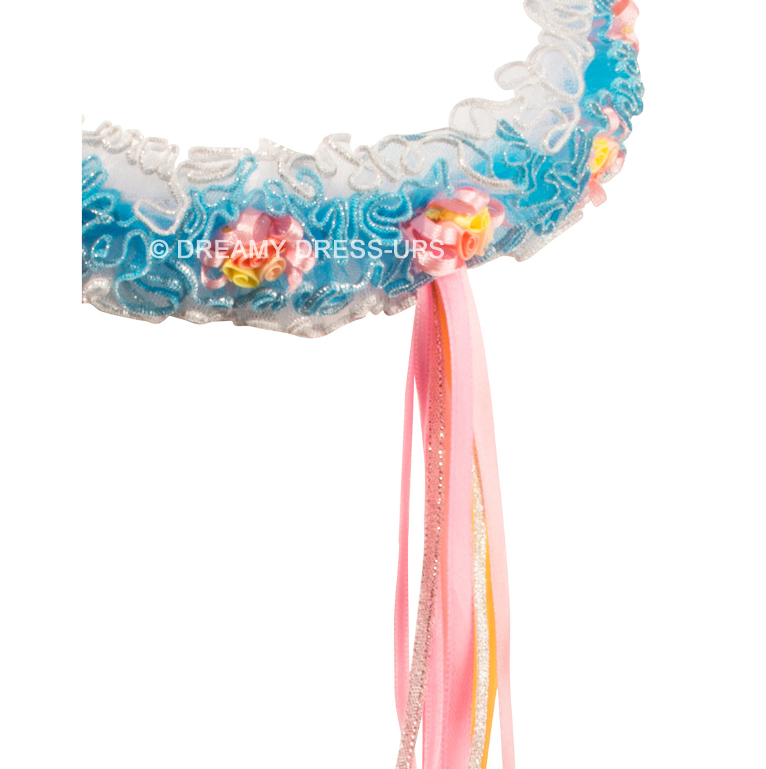 Flower Wrap , Aqua - Image 2