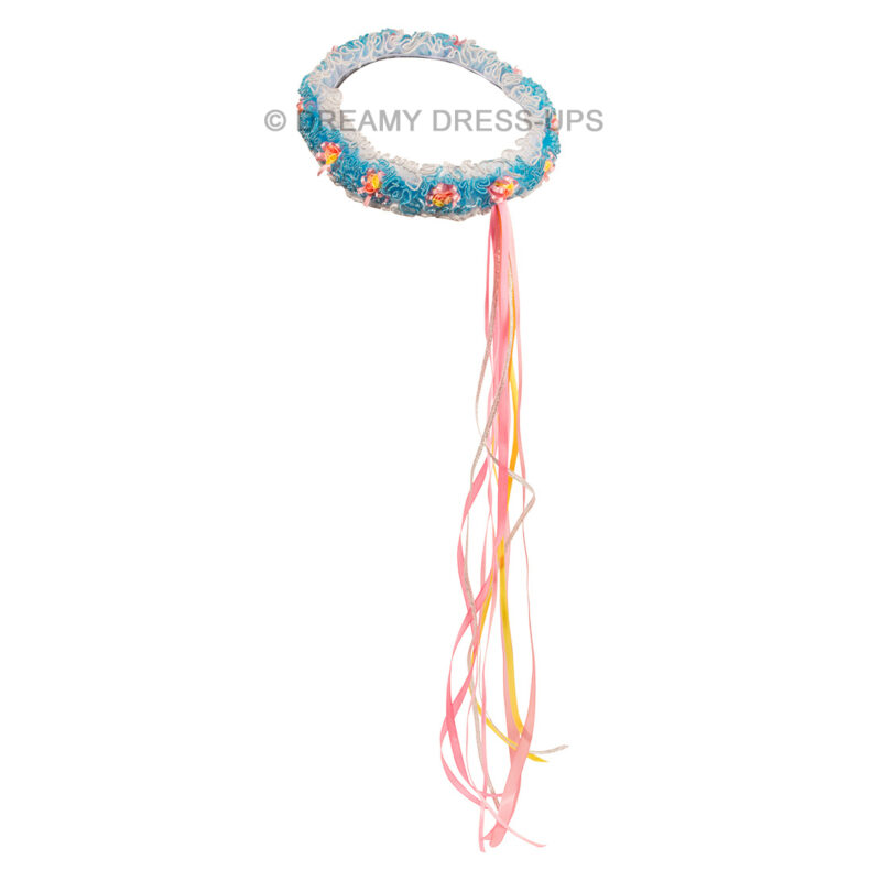 Flower Wrap , Aqua