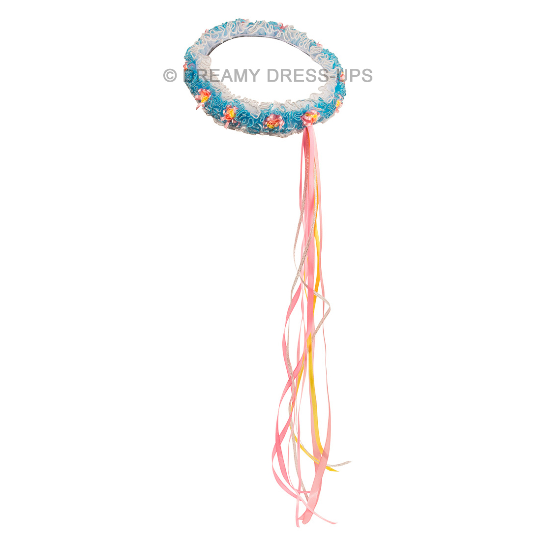 Flower Wrap , Aqua