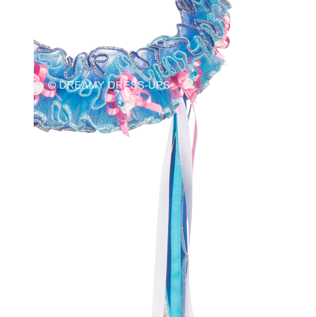 Flower Wrap , Royal - Image 2