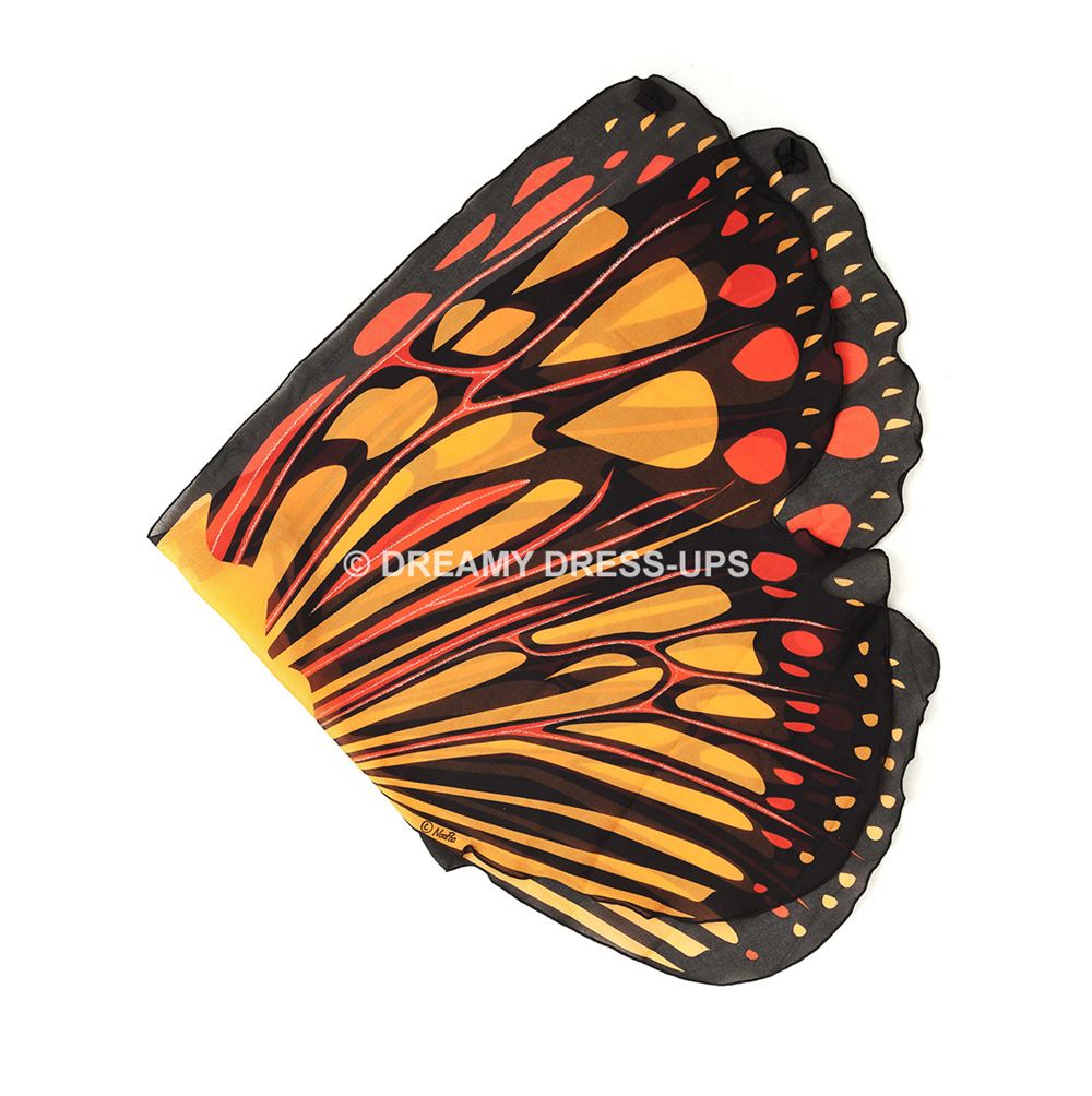 Wings , Orange Burst Butterfly