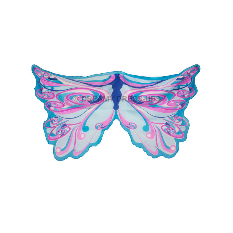 Wings , Fairy Rainbow Blue
