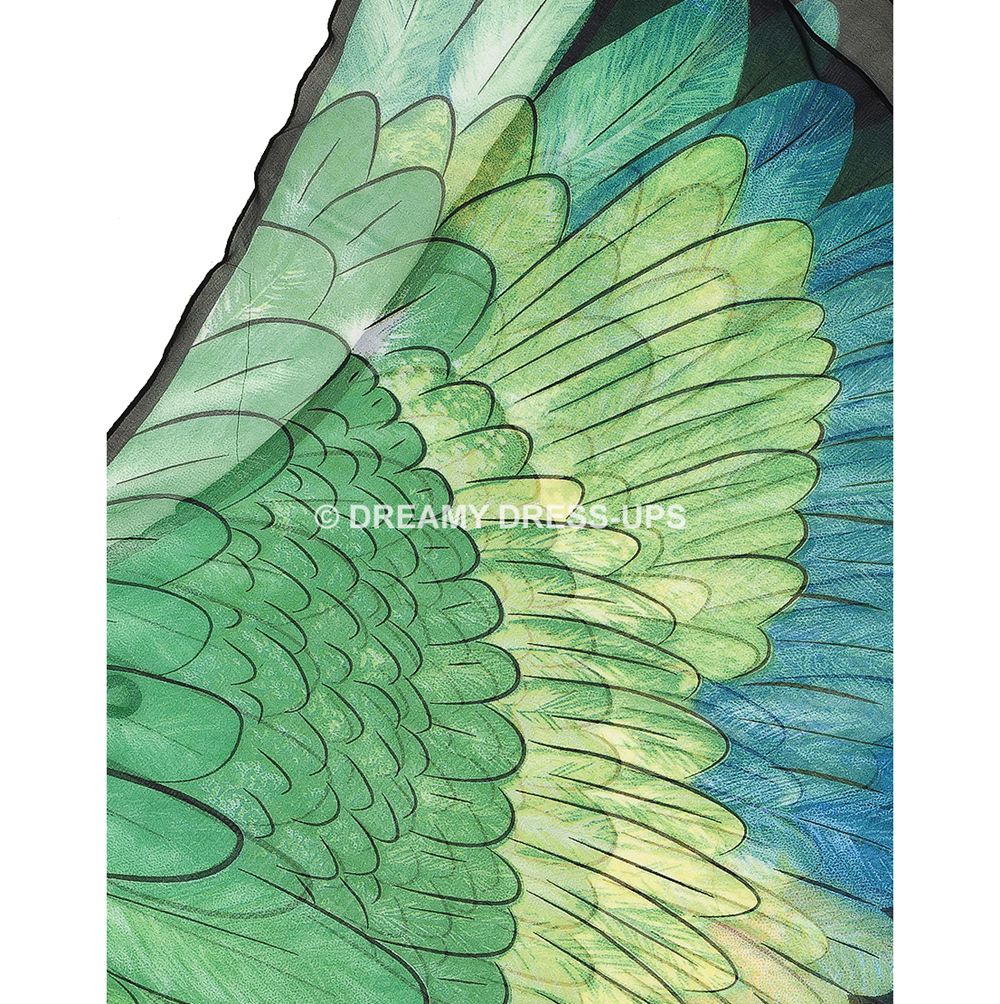 Wings , Green Parrot - Image 2