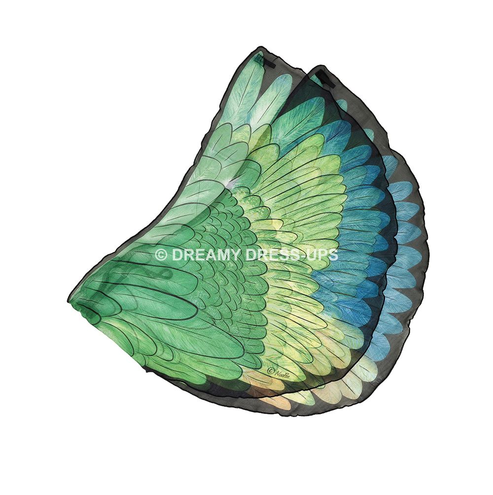 Wings , Green Parrot