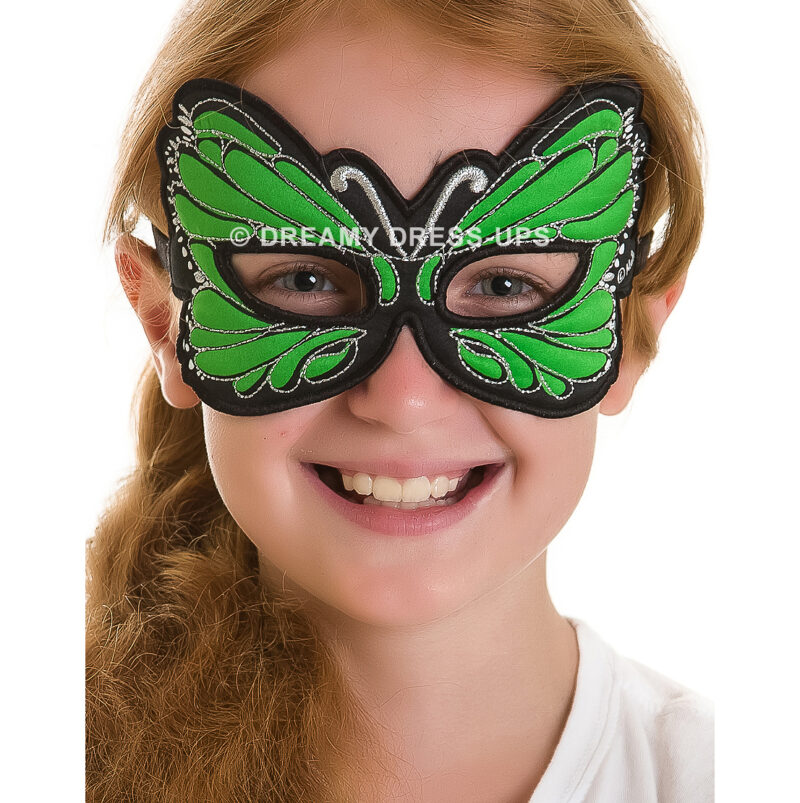 Mask , Green Butterfly - Image 3
