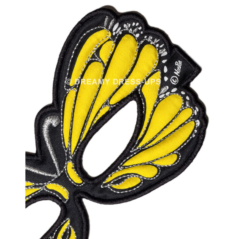 Mask , Yellow Butterfly - Image 2
