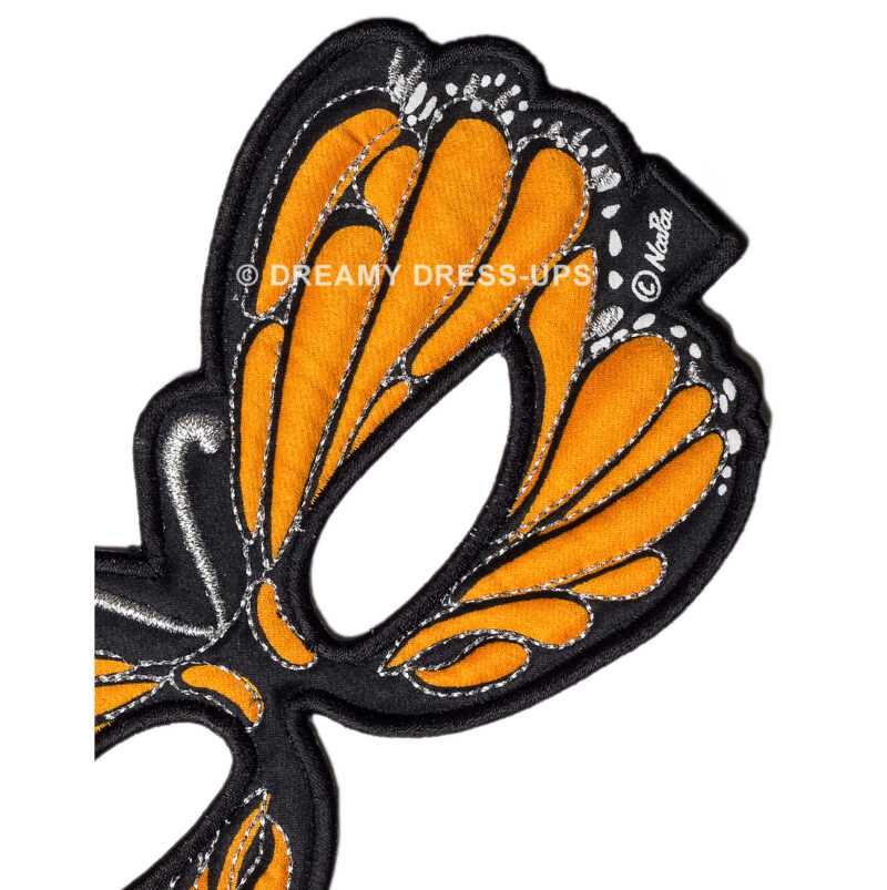 Mask , Orange Butterfly - Image 2