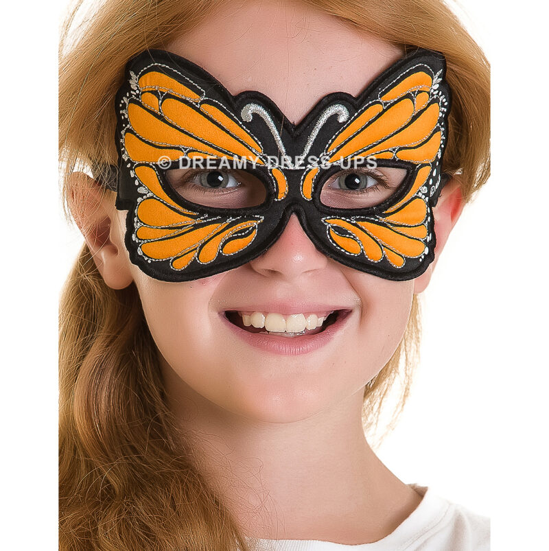 Mask , Orange Butterfly - Image 3