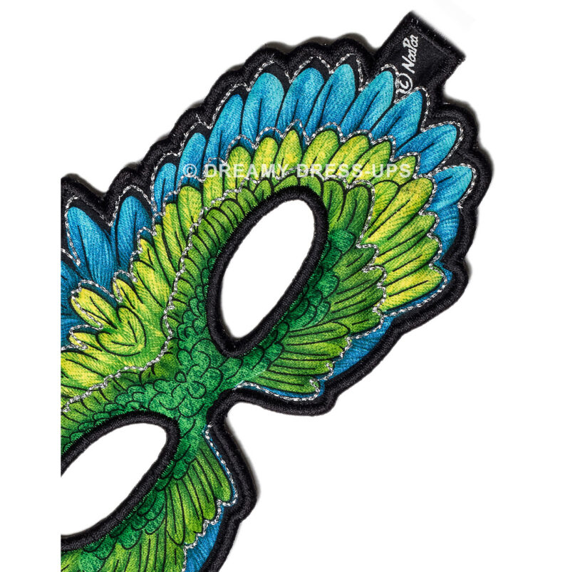 Mask , Green Parrot - Image 2