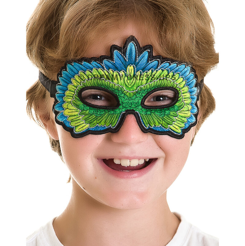 Mask , Green Parrot - Image 3