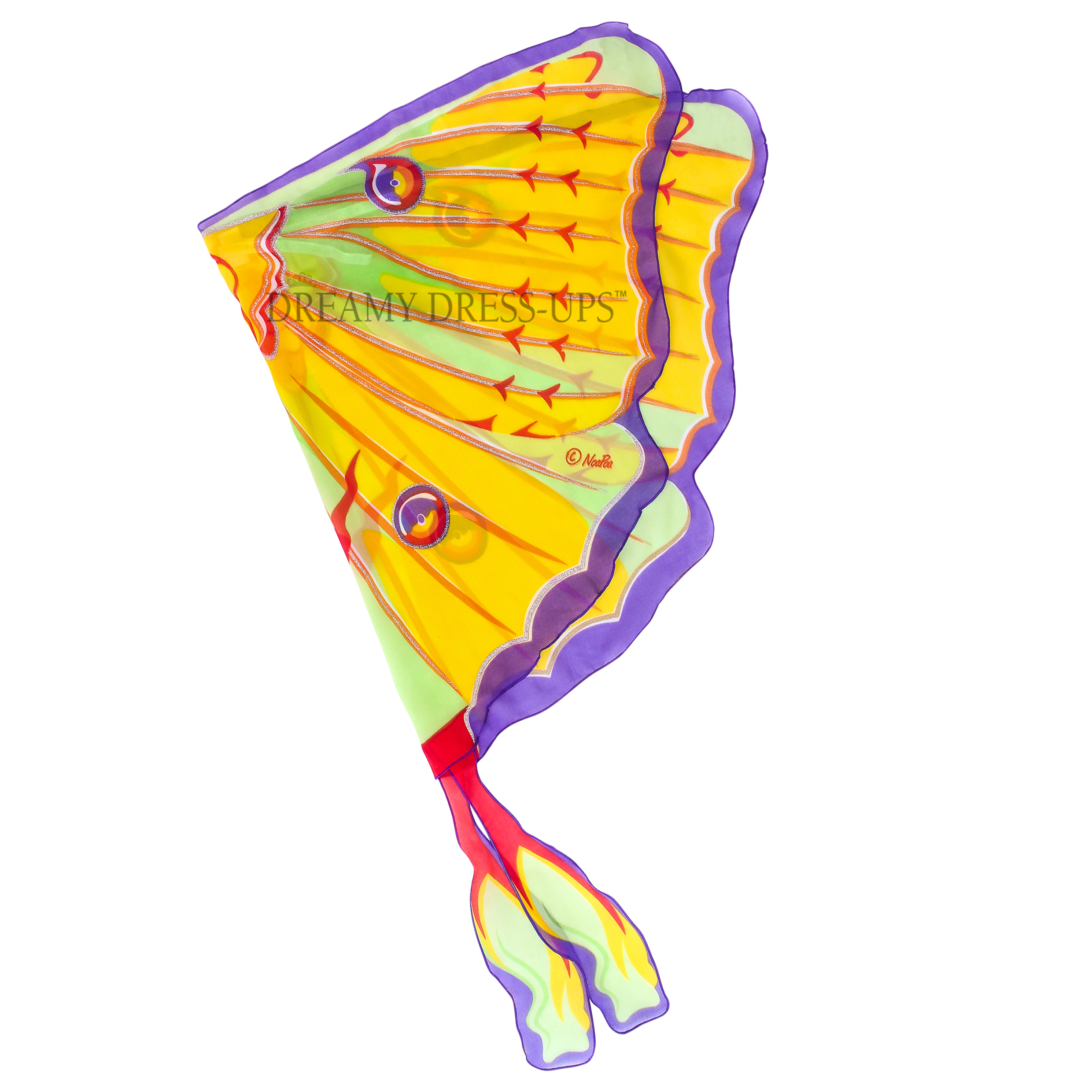 Comet Moth Wings W/Tail