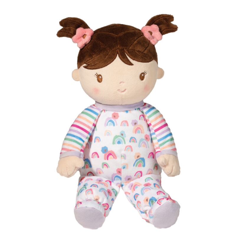 Isabelle Rainbow Striped Doll