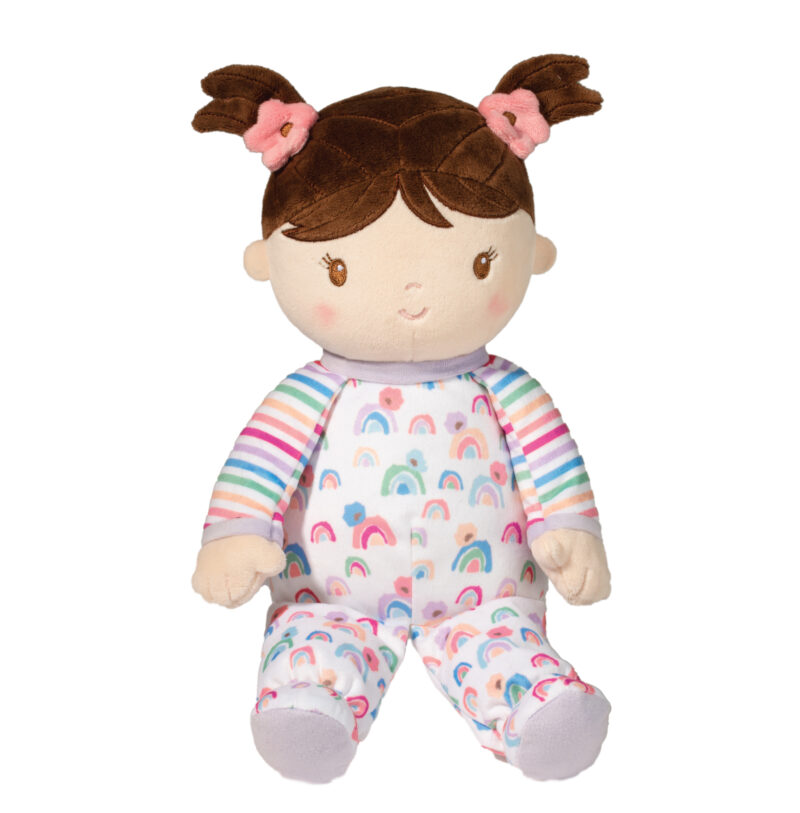 Isabelle Rainbow Striped Doll