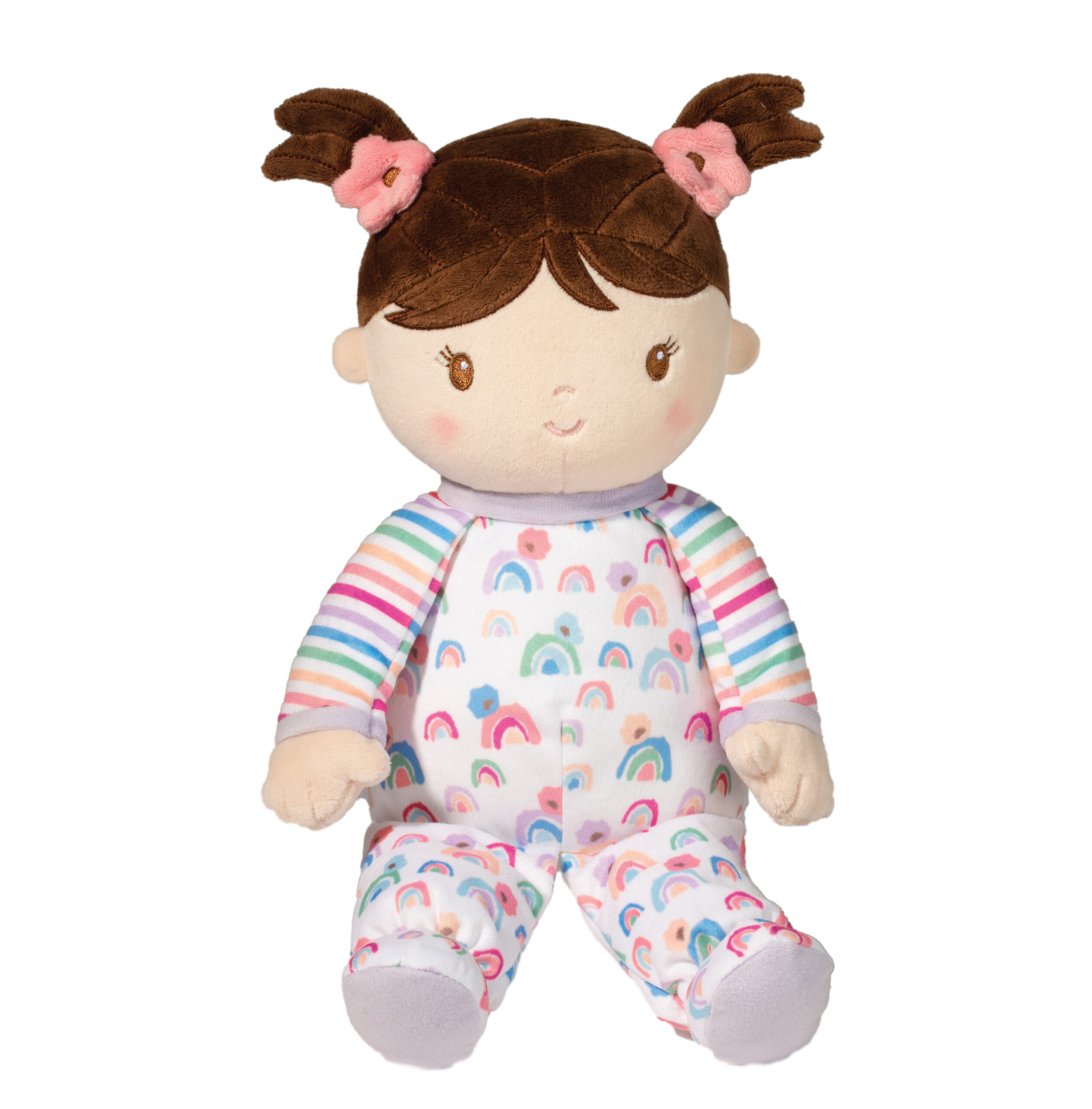 Isabelle Rainbow Striped Doll