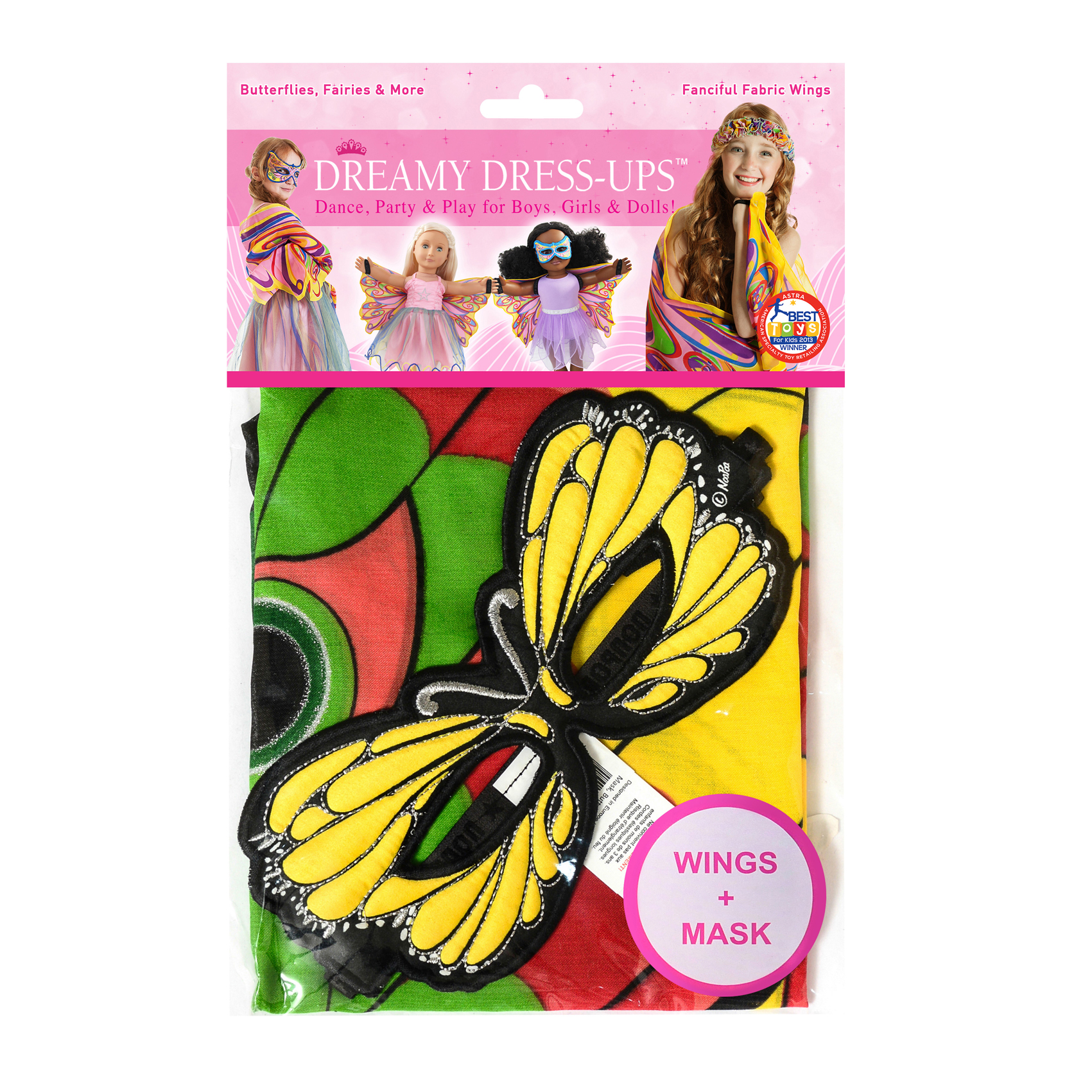 Mask & Wing Butterfly Yellow - Image 2