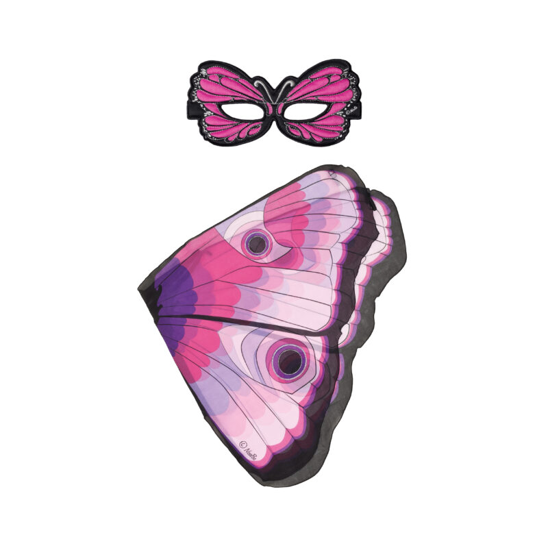 Mask & Wing Butterfly Pink