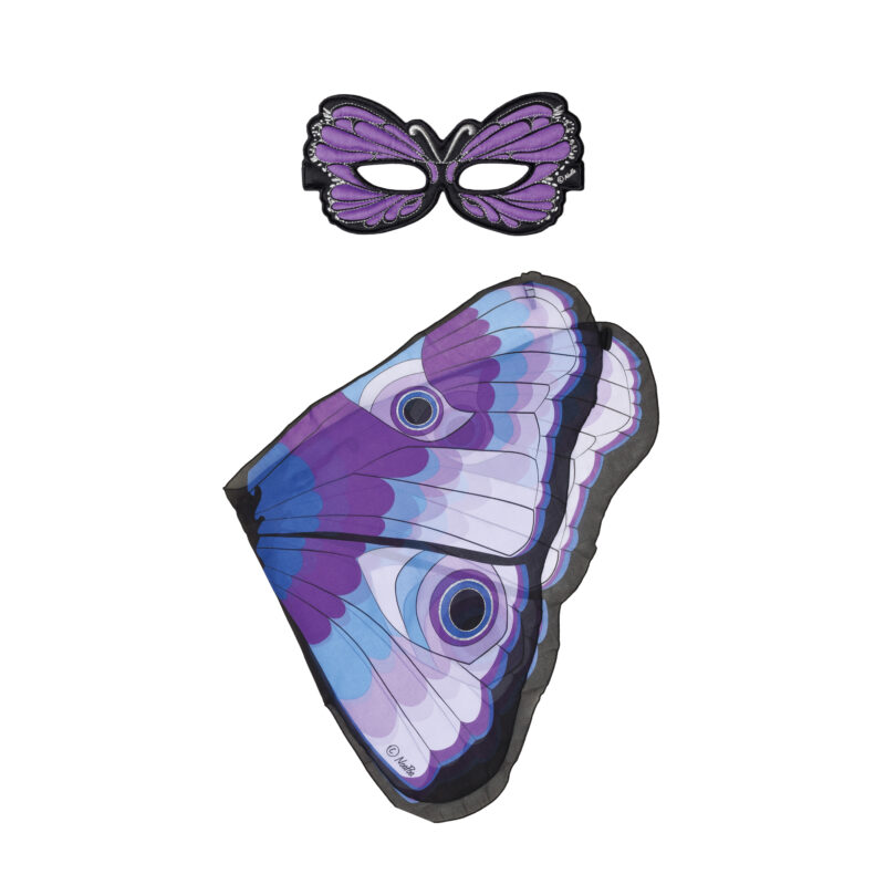 Mask & Wing Butterfly Purple