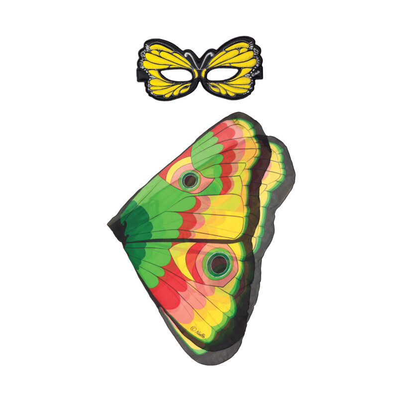 Mask & Wing Butterfly Yellow