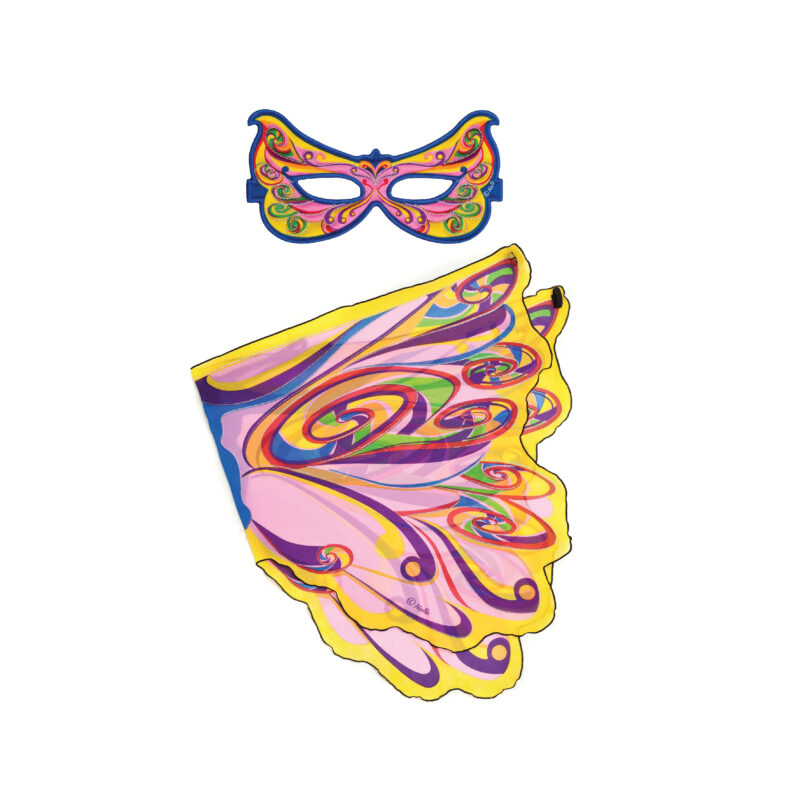 Mask & Wing Fairy Rainbow Multi