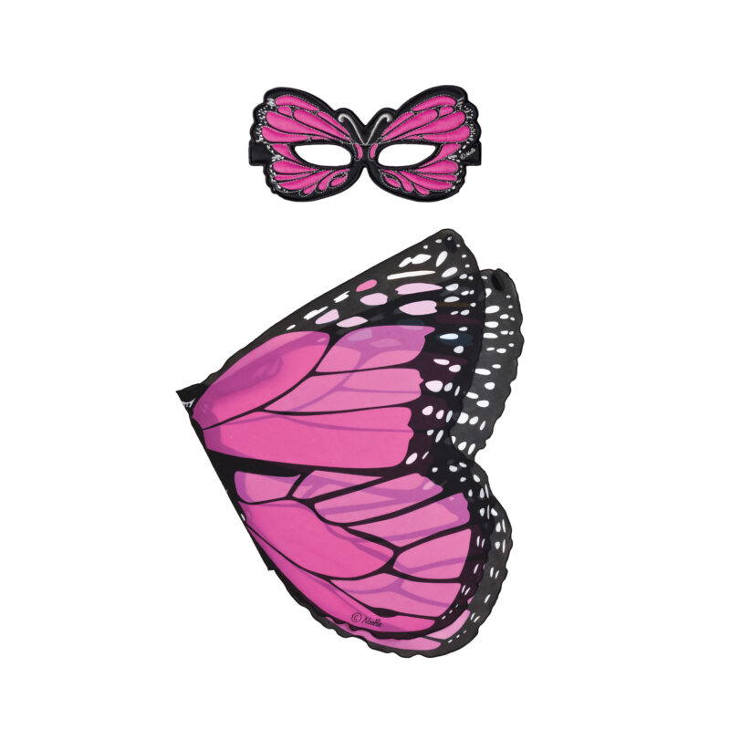 Mask & Wing Monarch Pink