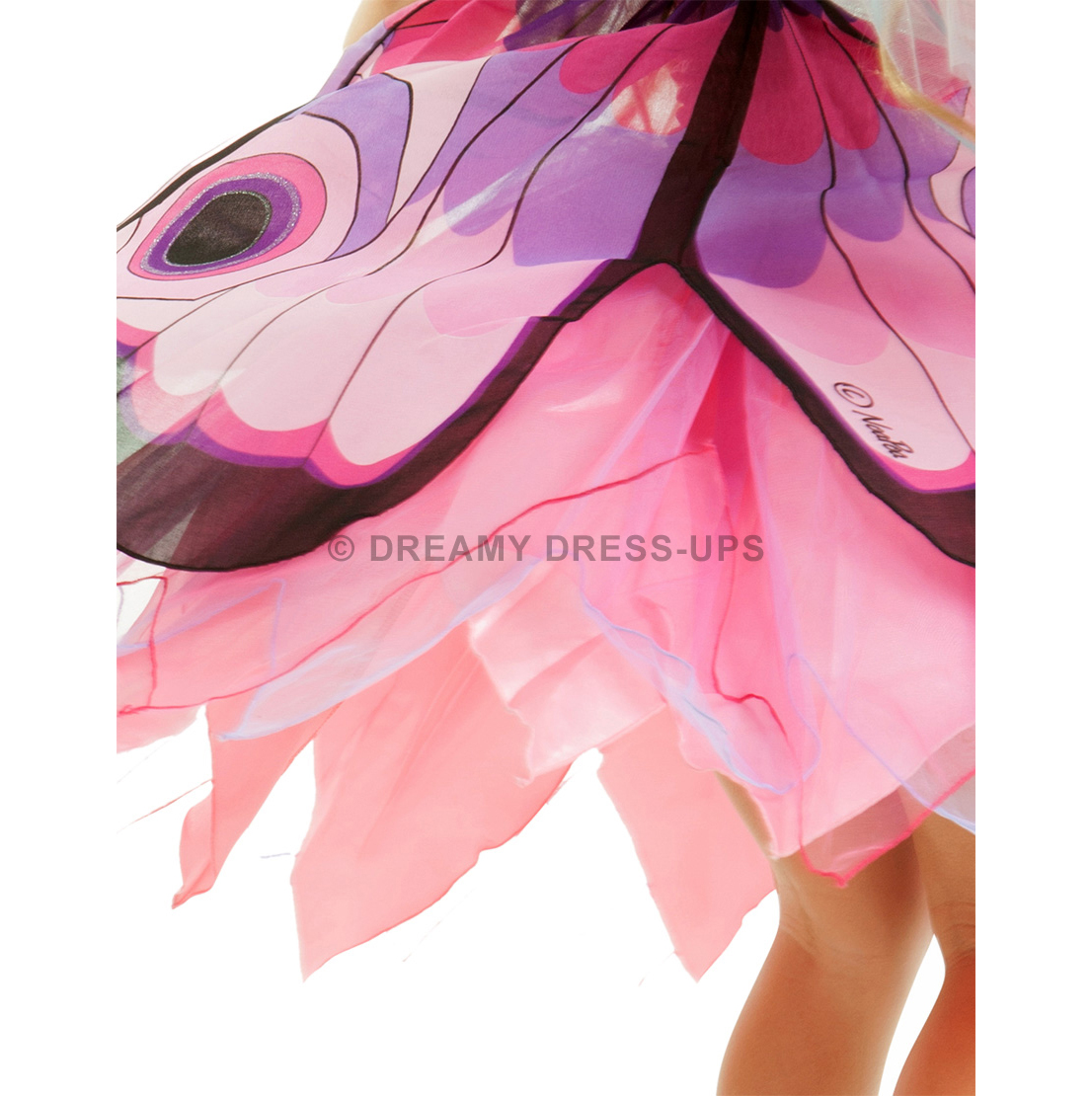 Dreamy Fly-Away Dress Pink Butterfly - Image 3