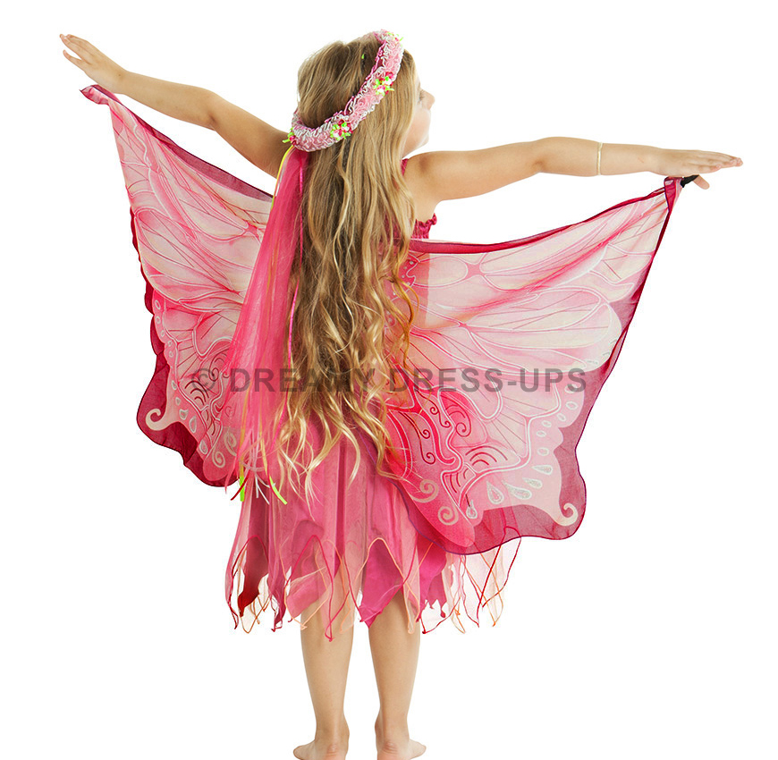 Dreamy Fly-Away Dress Pink Fairy - Image 3