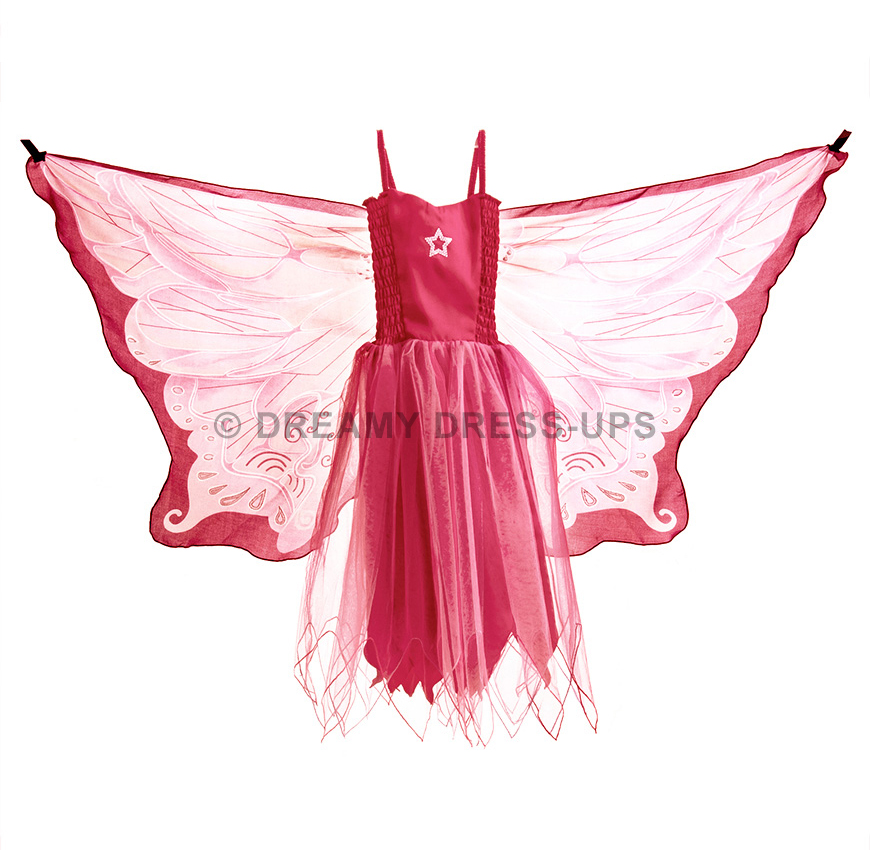 Dreamy Fly-Away Dress Pink Fairy