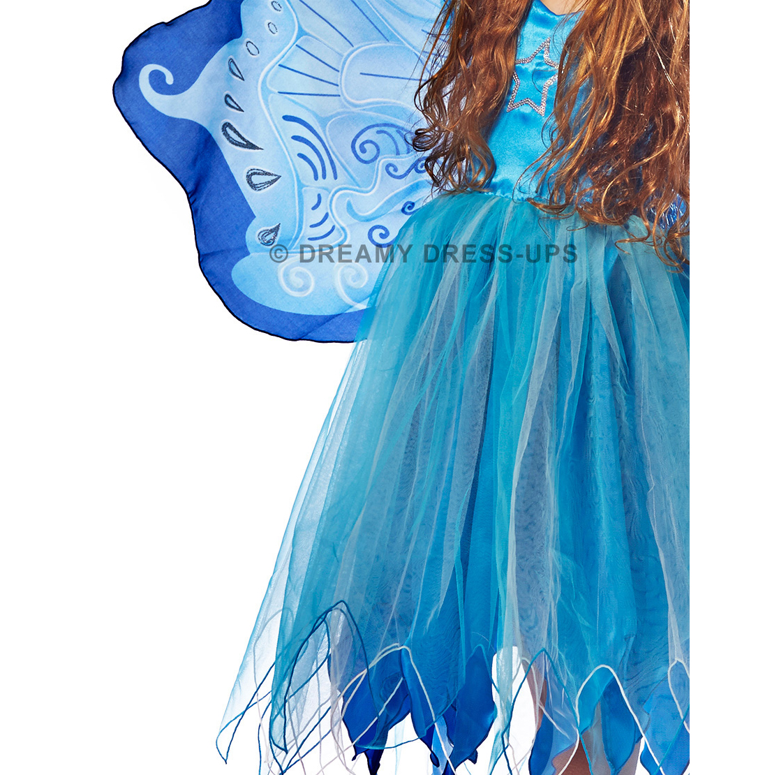 Dreamy Fly-Away Dress Blue Fairy - Image 4