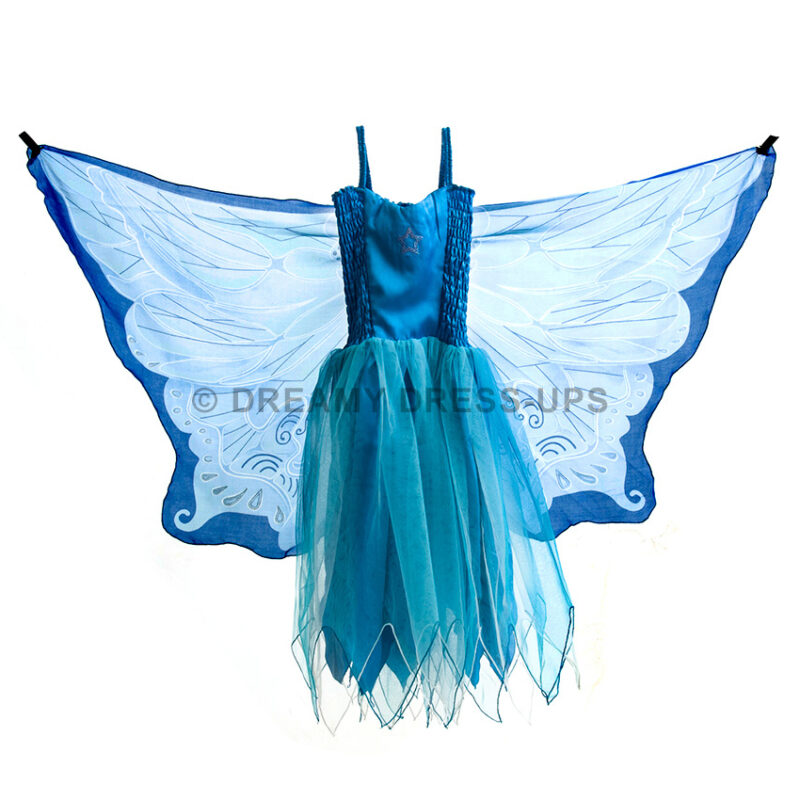 Dreamy Fly-Away Dress Blue Fairy