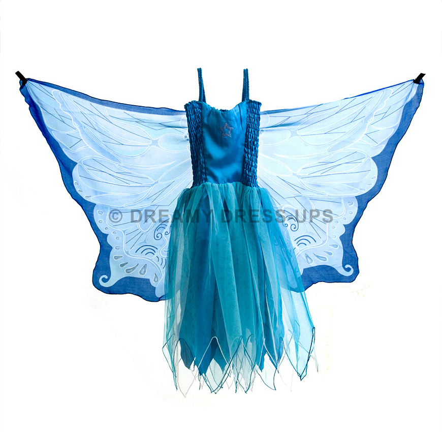 Dreamy Fly-Away Dress Blue Fairy