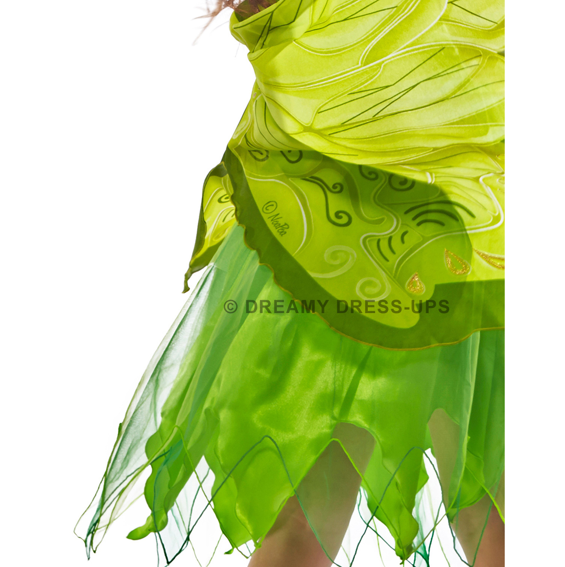 Dreamy Fly-Away Dress Green Fairy - Image 4